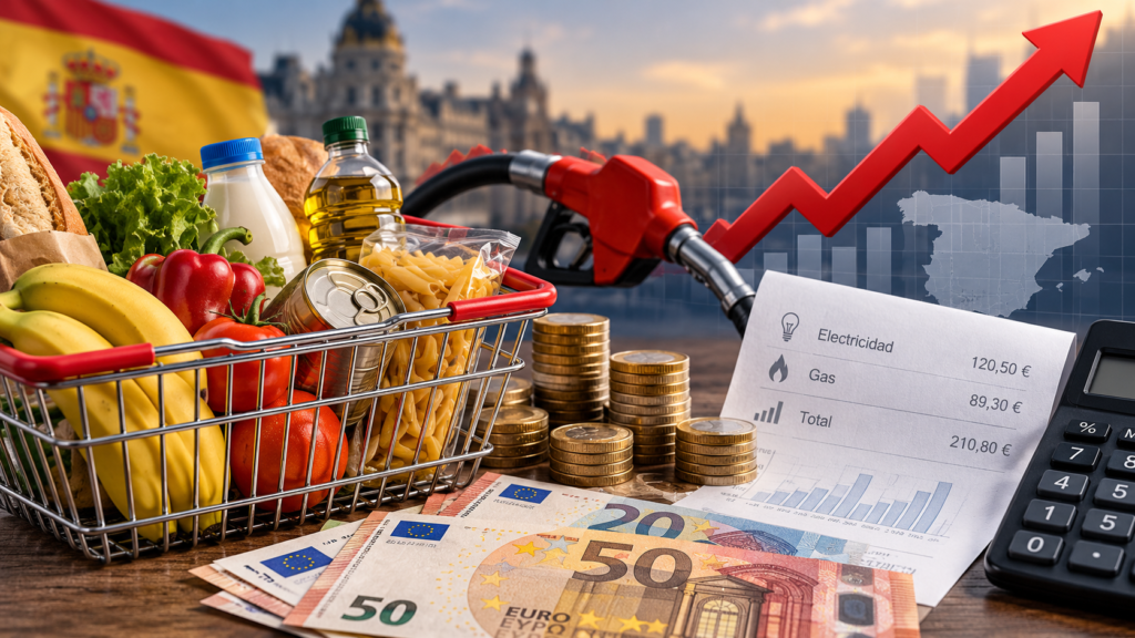 La inflación se dispara al 4,9% y vuelve a castigar salarios, pensiones y ahorros